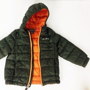 Boys Eddie Bauer Puffer Coat Sz 3T